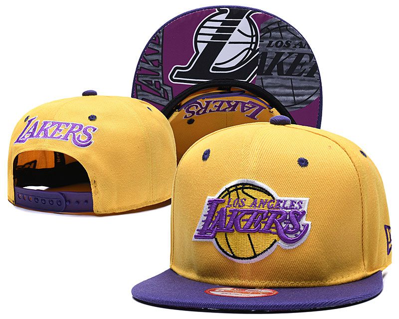 2020 NBA Los Angeles Lakers Hat 20201193->nba hats->Sports Caps
